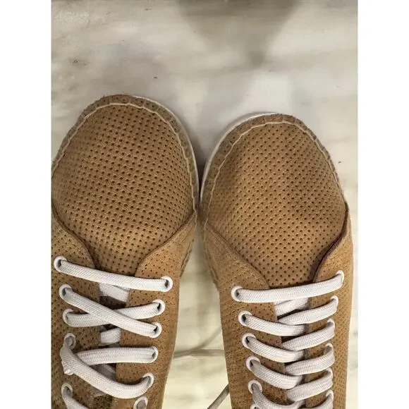 New  Hand-made Andre Assous leather/suede lace-up shoes - size 9.5 - Picture 4 of 8